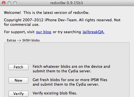 redsnow 0.9.15b3 redsnow 0.9.15b3